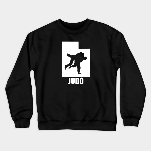 Utah Judo (w/ Text) Crewneck Sweatshirt by Ruiz Combat Grappling